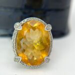 Cuarzo damasco y diamantes