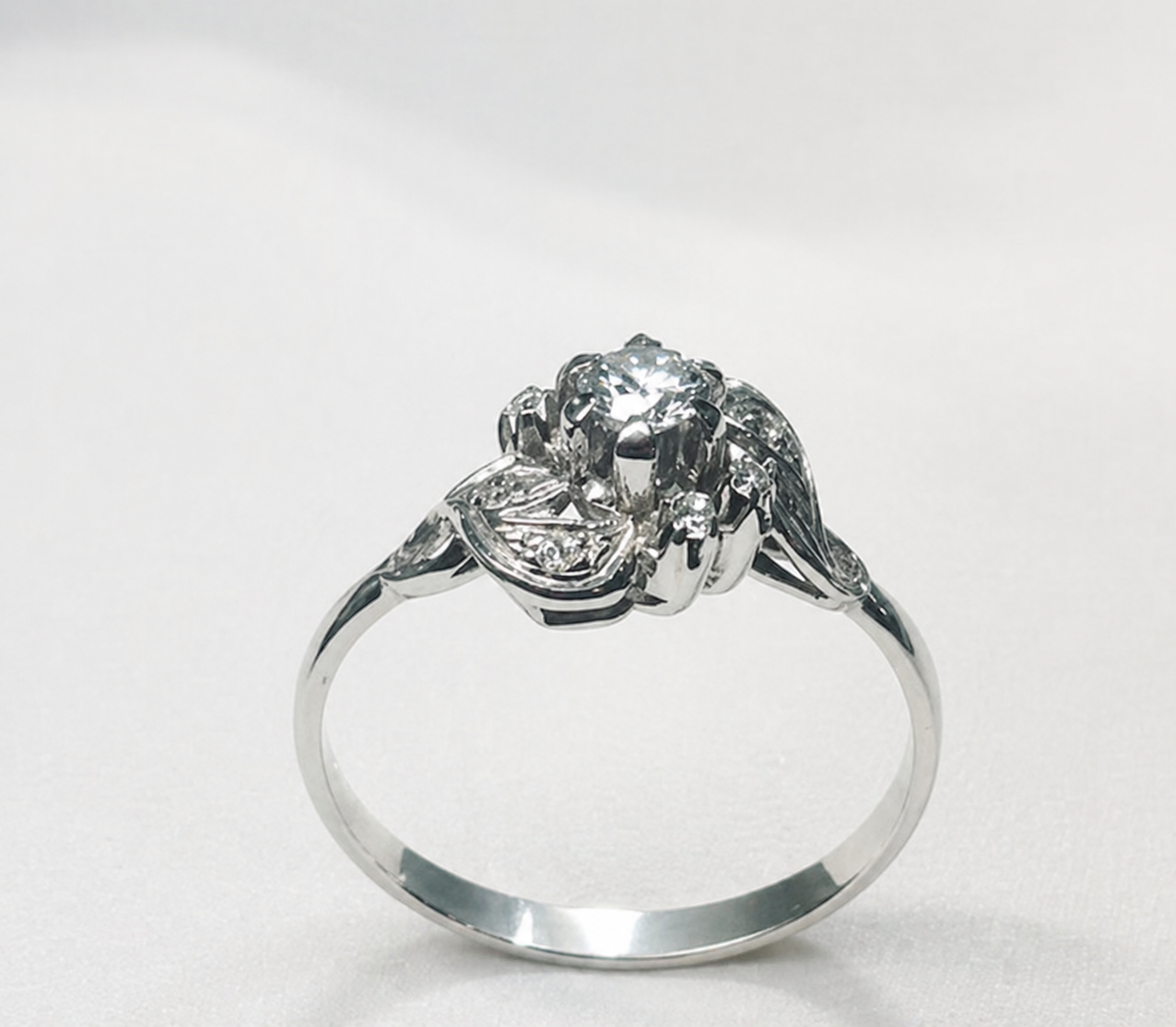Flor de oro blanco - Imagen 3