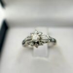 Anillo estrella de diamantes