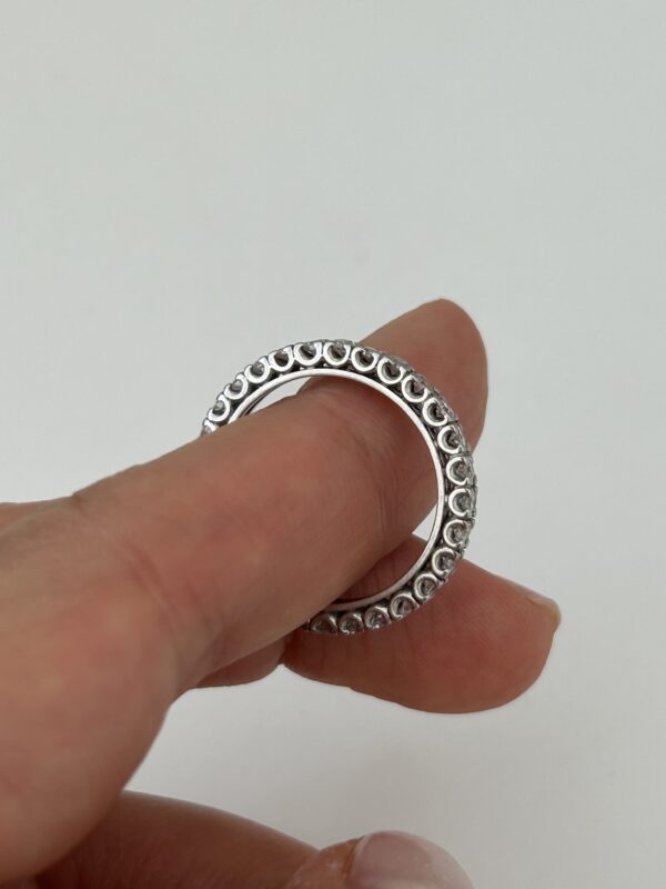 Anillo infinito diamantes de 1,00 cts - Imagen 2