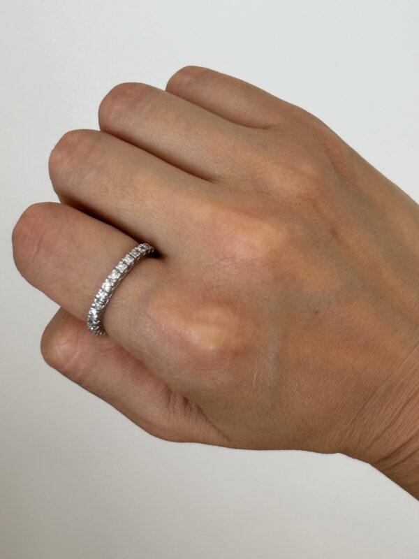 Anillo infinito diamantes de 1,00 cts - Imagen 3