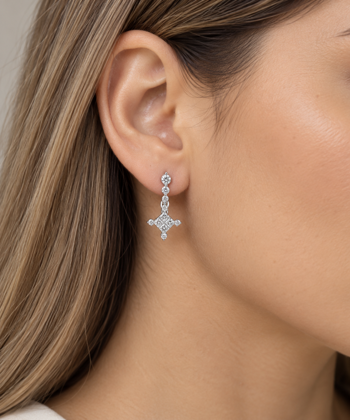 Aros rombo Princess - Imagen 3