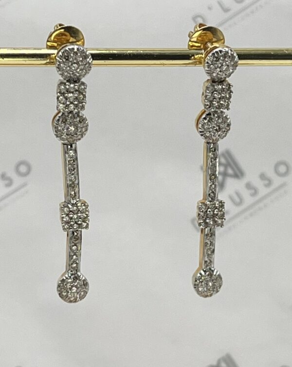 Aros largos diamante - Imagen 7