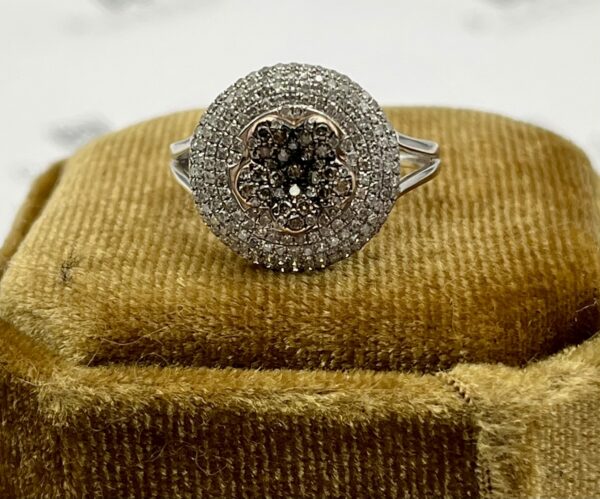 Flor diamantes champagne - Imagen 6