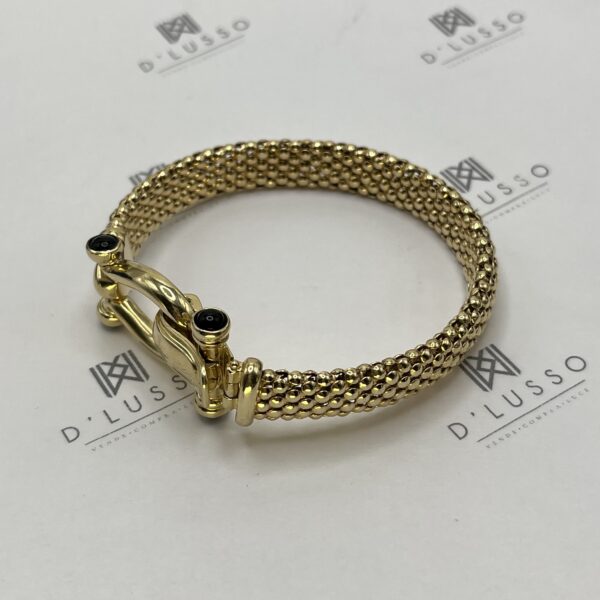 Brazalete de oro con onix - Imagen 7