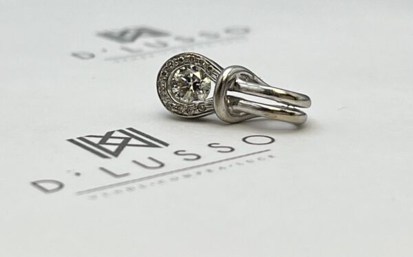 Colgante diamantes halo - Imagen 5