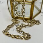 Collar en cadena dos oros