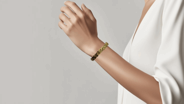 Pulsera de oro nudos - Imagen 6