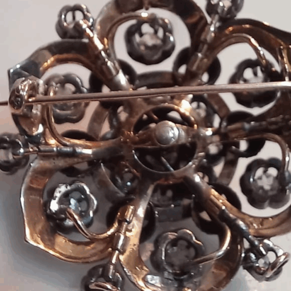 Prendedor brillantes antiguos - Imagen 4