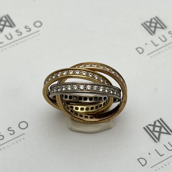 Anillo Trinity Cartier - Imagen 4