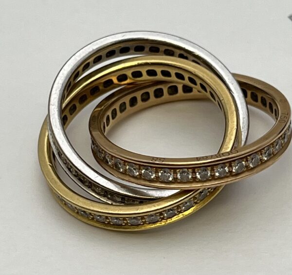 Anillo Trinity Cartier - Imagen 2