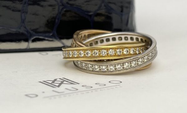 Anillo Trinity Cartier - Imagen 6