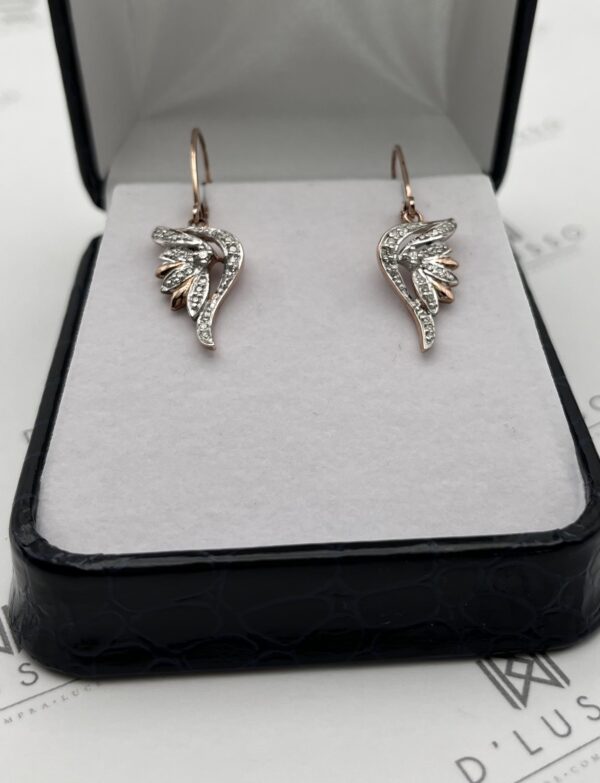 Aros alas diamantes - Imagen 3