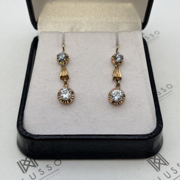 Conjunto colgante y aros espinela - Imagen 9