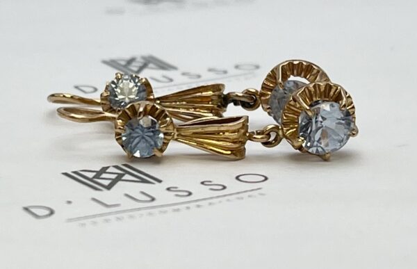 Conjunto colgante y aros espinela - Imagen 10