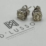Stud brillantes cluster