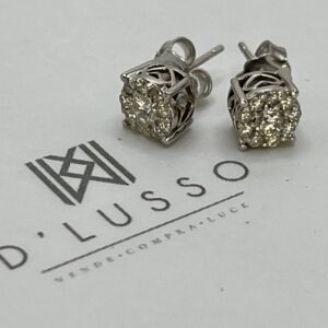 Stud brillantes cluster