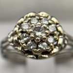 Anillo cluster platino