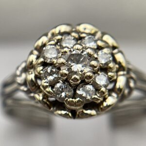 Anillo cluster platino