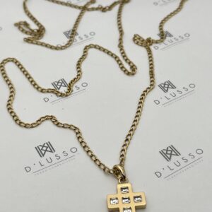 Collar de oro con colgante fantasía