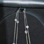 Collar de plata y Zafiros Rosa Tiffany