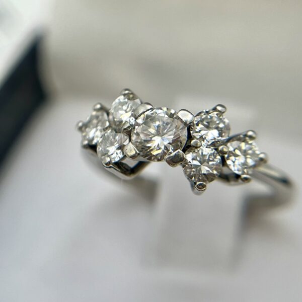 Anillo bow de brillantes - Imagen 5
