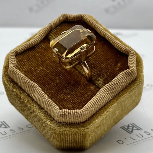 Anillo de citrino - Imagen 3