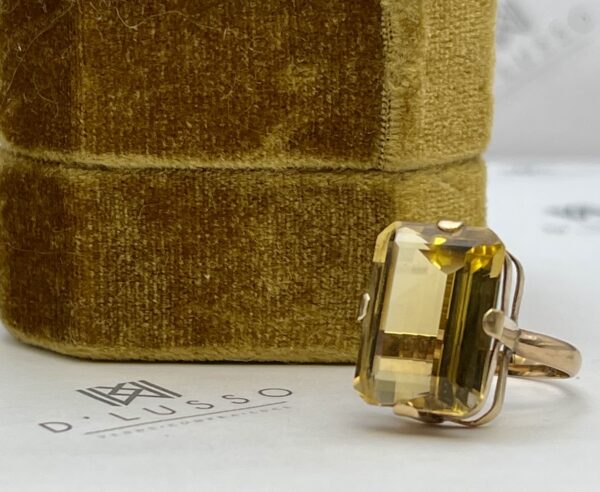 Anillo de citrino - Imagen 2