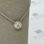 Collar colgante en halo Tiffany & Co.