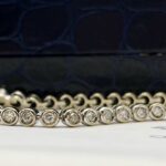 Tennis de brillantes engaste pestañas