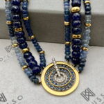 Collar de zafiros y brillantes