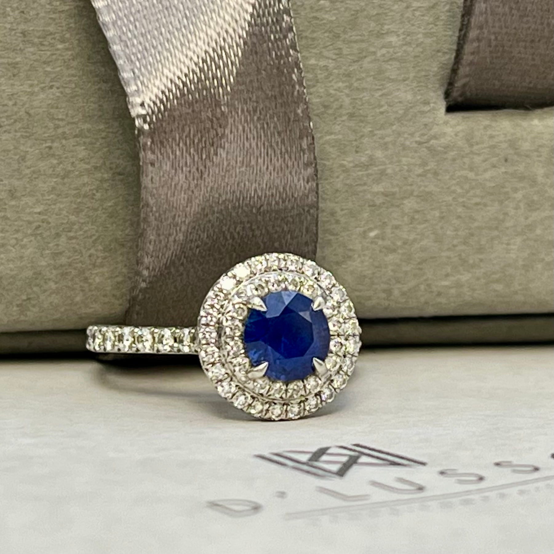 Anillo Soleste zafiro Tiffany & Co