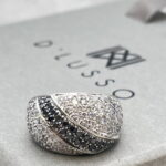 Bombé diamantes bicolor