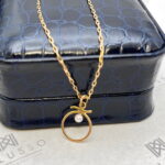 Collar colgante perla