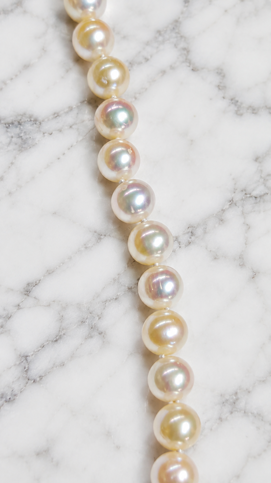Collar de perlas ribbon - Imagen 4