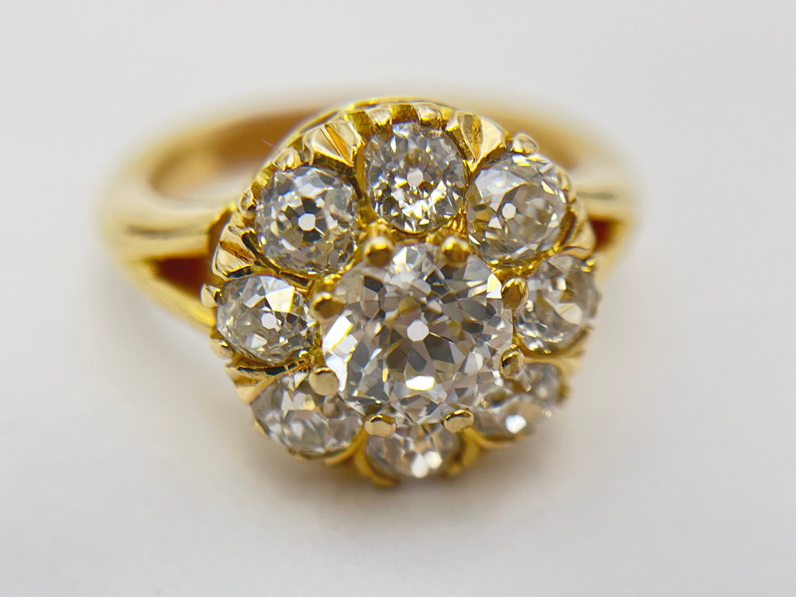 Conjunto esclava perlas y roseta corte antiguo - Imagen 2